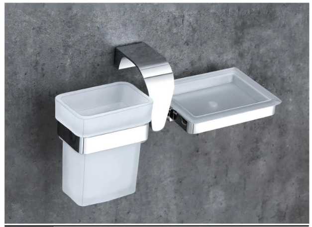 Soap Dish With Tumbler Holder C-FON SERIES
